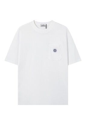 Stone Island White T-Shirt